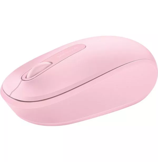 Souris sans fil Microsoft Mobile 1850 (rose pâle orchidée) (U7Z-00024)