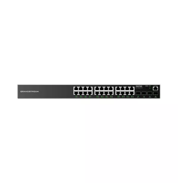Switch Administrable Niveau 2+ Grandstream GWN7803 24 Ports Gigabit + 4 Ports SFP