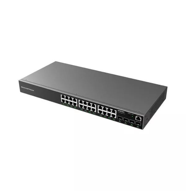 Switch Administrable Niveau 2+ Grandstream GWN7803 24 Ports Gigabit + 4 Ports SFP