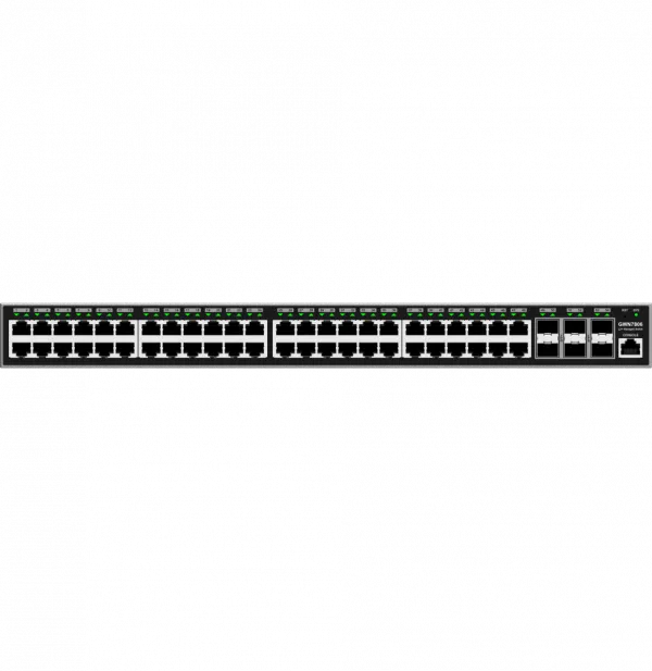 Switch Administrable Niveau 2+ Grandstream GWN7806 48 Ports Gigabit + 6 Ports SFP+ Gigabit
