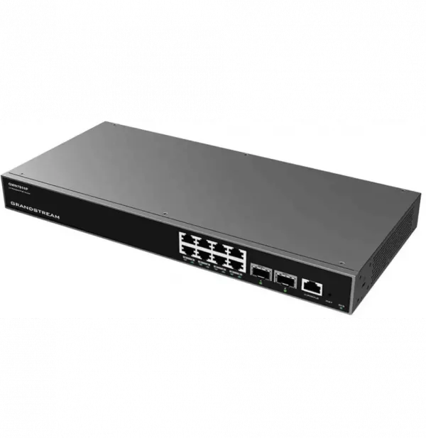 Switch Administrable Niveau 3 Grandstream GWN7811P - 8 Ports PoE Gigabit / 2 Ports SFP+