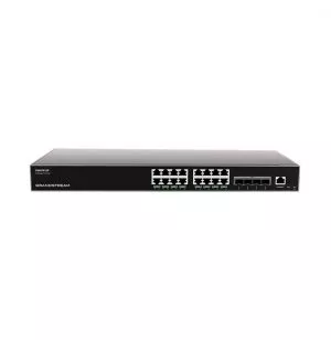 Switch Administrable Niveau 3 Grandstream GWN7812P 16 Ports Gigabit / 4 Ports SFP+ 10 Go