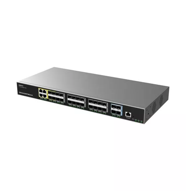 Switch Administrable Niveau 3 Grandstream GWN7831 24 Ports SFP Gigabit / 4 Ports SFP+