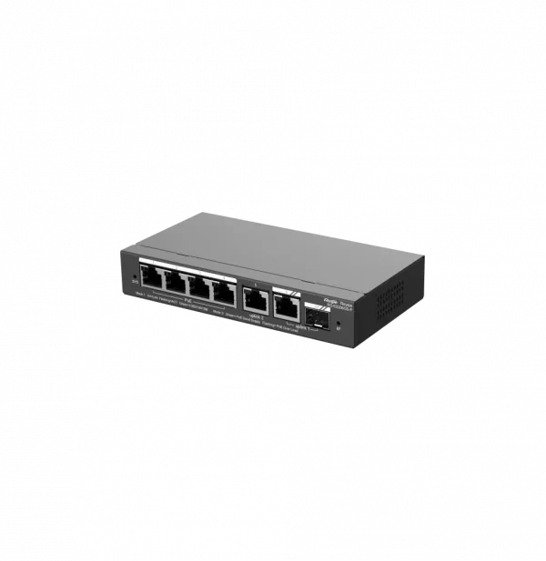 switch-administrable-reyee-rg-es206gs-p-6-ports-4-poe-54w-2 Switch Administrable Reyee RG-ES206GS-P 6 ports - 4 PoE 54W