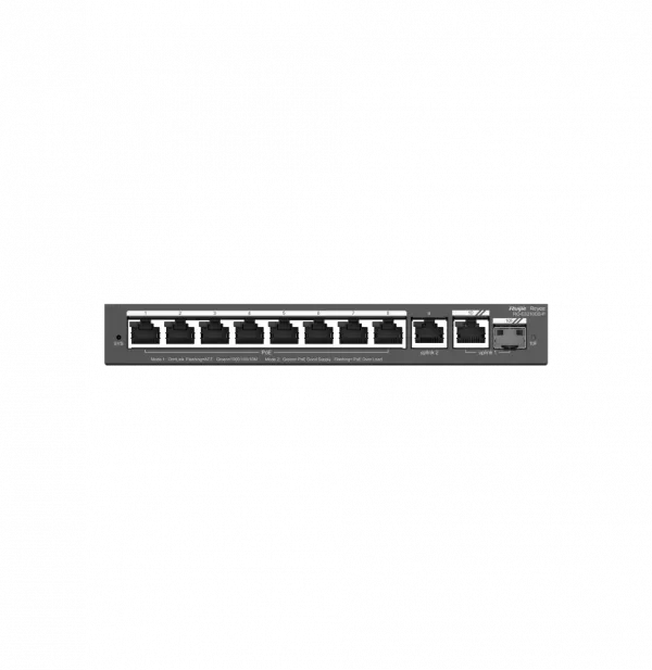 Switch Administrable Reyee RG-ES210GS-P 8 ports PoE / 1 SFP 120W