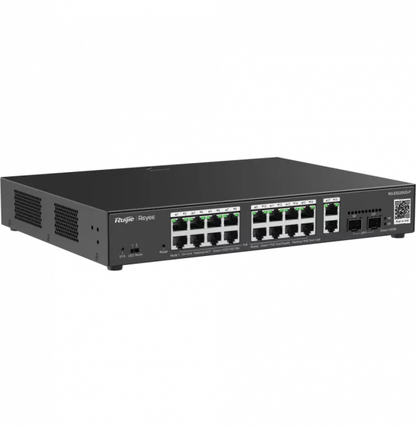 Switch Administrable Reyee RG-ES220GS-P 20 ports - 16 PoE+ / 2SFP 250W