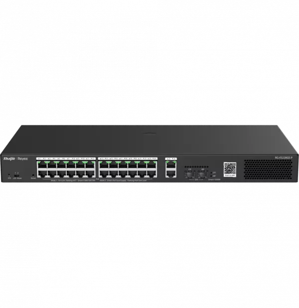 Switch Administrable Reyee RG-ES228GS-P 28 Ports - 24 PoE+ / 2SFP 370W