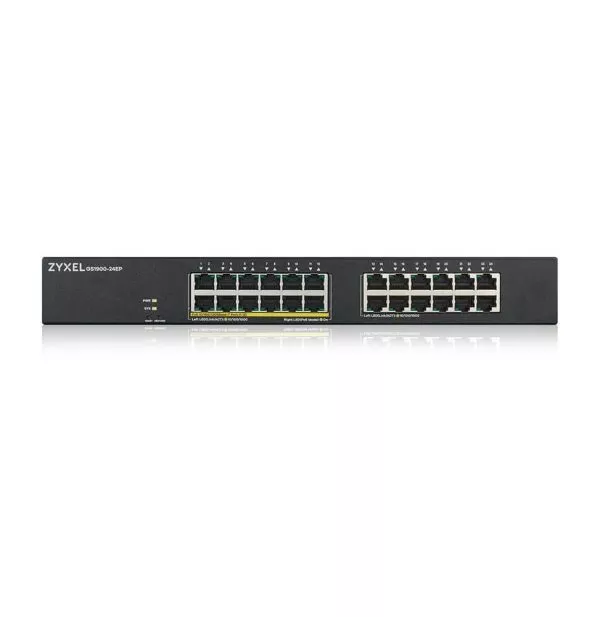 Switch Administrable Zyxel GS1900-24 PoE 24 ports GbE L2 (GS1900-24EP-EU0101F)