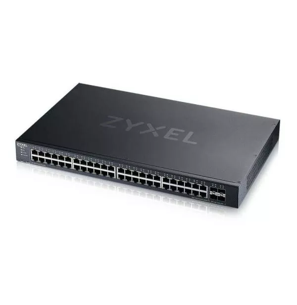 switch-administrable-zyxel-xgs1935-52-48-ports-gigabit-l2-l3-4-ports-sfp-xgs1935-52-eu0101f-1 Switch Administrable Zyxel XGS1935-52 - 48 ports Gigabit L2+/L3 / 4 ports SFP+ (XGS1935-52-EU0101F)