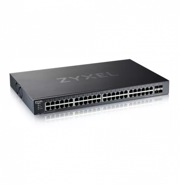 switch-administrable-zyxel-xgs1935-52-48-ports-gigabit-l2-l3-4-ports-sfp-xgs1935-52-eu0101f Switch Administrable Zyxel XGS1935-52 - 48 ports Gigabit L2+/L3 / 4 ports SFP+ (XGS1935-52-EU0101F)