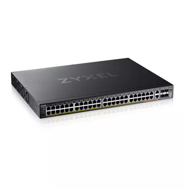 Switch Administrable Zyxel XGS2220-54HP 48 ports Gigabit PoE L3 4SFP (XGS2220-54HP-EU0101F)
