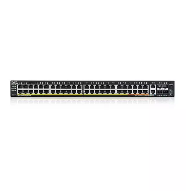 Switch Administrable Zyxel XGS2220-54HP 48 ports Gigabit PoE L3 4SFP (XGS2220-54HP-EU0101F)