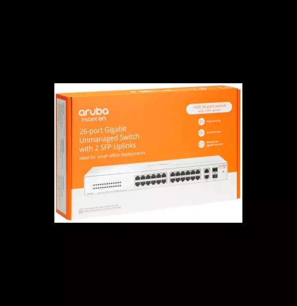 Switch Aruba Instant On 1430 26G 2SFP (R8R50A)