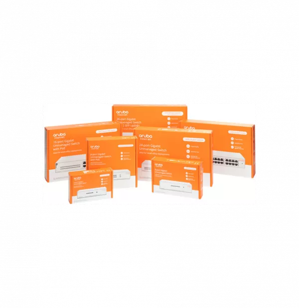 Switch Aruba Instant On 1430 8G Class4 PoE 64W (R8R46A)