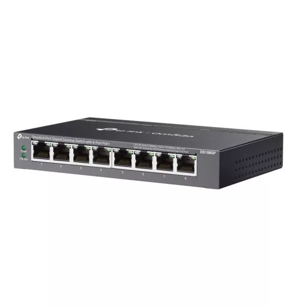 Switch de bureau TP Link DS108GP non administrable 8 ports PoE+ Gigabit