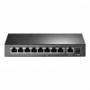 Switch de bureau TP-Link TL-SF1009P 9 ports 10/100 Mbps avec PoE + 8 ports