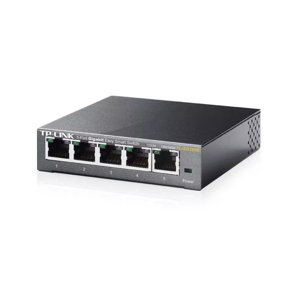 Switch de bureau TP-Link TL-SG105E Easy Smart 5 Ports Gigabit