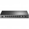 Switch de bureau TP-Link TL-SG1210P 10 ports Gigabit avec 8 ports PoE+