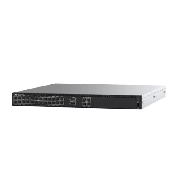 Switch Dell EMC S4128F-ON 28 ports 10GbE SFP+ 2 xQSFP28 IO to PSU 2 PSU 1U (DS4128F-SFP)