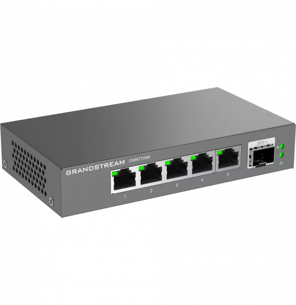 Switch non administré Grandstream GWN7700M - 5 ports / 1 port SFP+