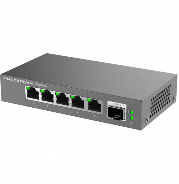 Switch non administré Grandstream GWN7700M - 5 ports / 1 port SFP+