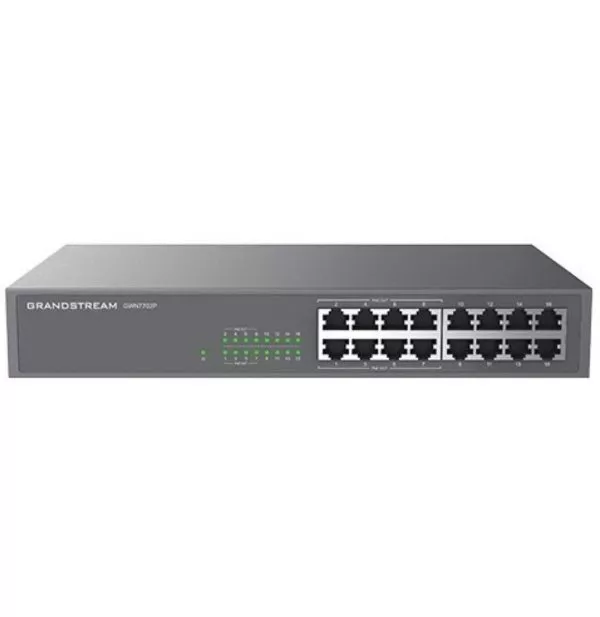 Switch non administré Grandstream GWN7702P 16 ports Gigabit - 8 ports PoE