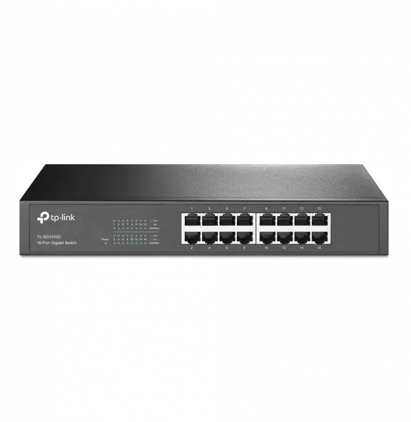 Switch rackable/de bureau TP-Link TL-SG1016D 16 ports Gigabit