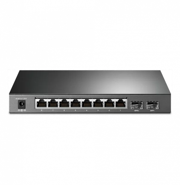 Switch TP-Link TL-SG2210P JetStream 8 ports Gigabit Smart PoE+ et 2 emplacements SFP