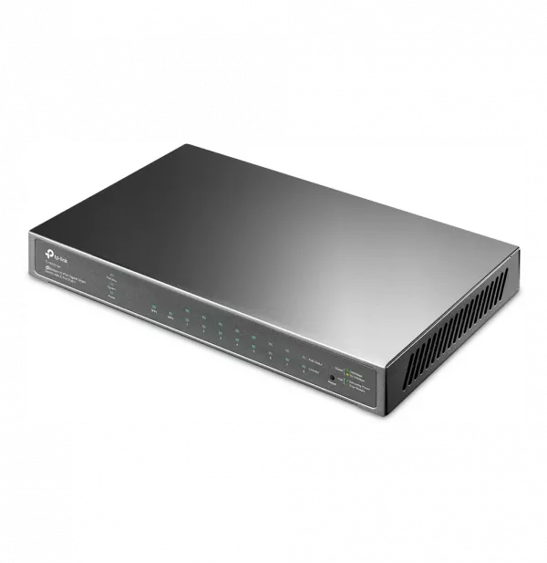 Switch TP-Link TL-SG2210P JetStream 8 ports Gigabit Smart PoE+ et 2 emplacements SFP