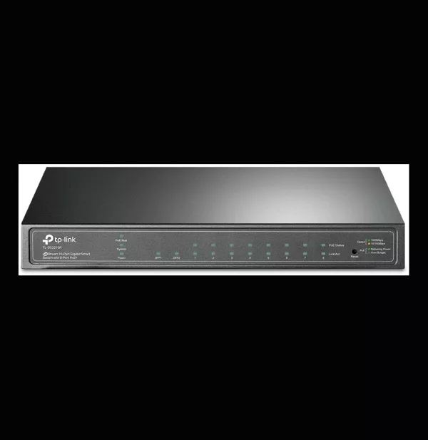 Switch TP-Link TL-SG2210P JetStream 8 ports Gigabit Smart PoE+ et 2 emplacements SFP