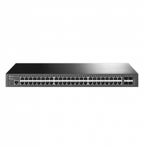 Switch TP-Link TL-SG3452X JetStream 48-Port Gigabit L2+ Managed Switch with 4 10GE SFP+ Slots