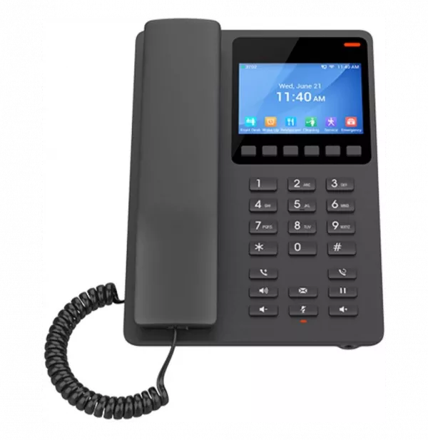 Téléphone IP 2 Comptes SIP / 2 lignes Grandstream GHP631W