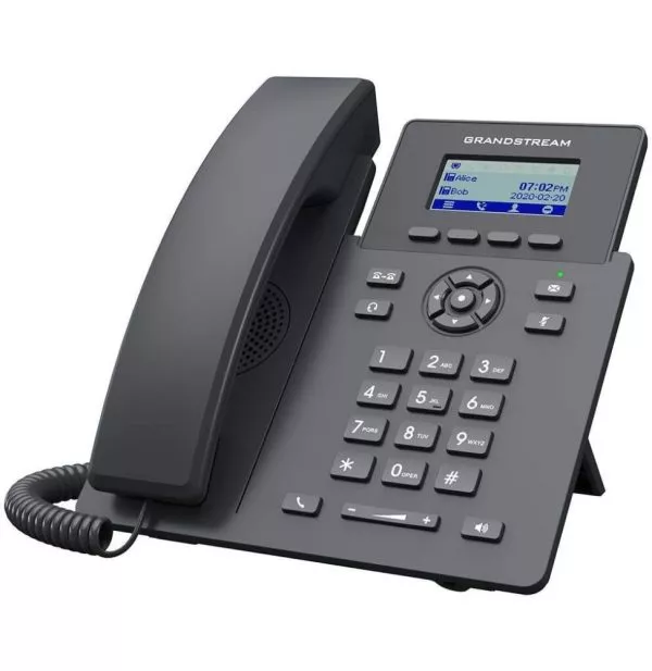 Téléphone IP 2 Comptes SIP / 2 lignes Grandstream GRP2601W