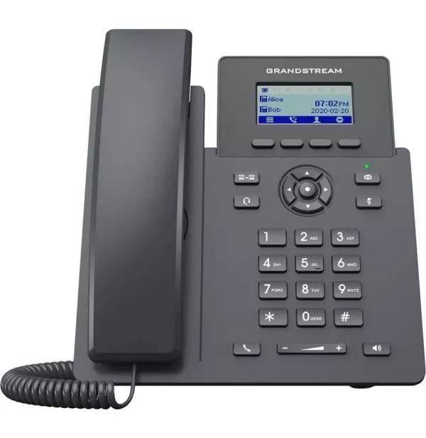 Téléphone IP 2 Comptes SIP / 2 lignes Grandstream GRP2601W