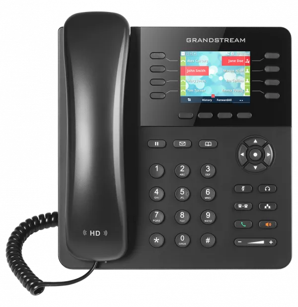 telephone-ip-filaire-4-comptes-sip-8-lignes-grandstream-gxp2135 Téléphone IP filaire 4 Comptes SIP /8 lignes Grandstream GXP2135