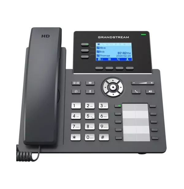 telephone-ip-filaire-6-comptes-sip-3-lignes-grandstream-grp2604p Téléphone IP filaire 6 Comptes SIP / 3 lignes Grandstream GRP2604P