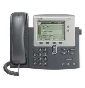 Téléphone VoIP Cisco Unified 7942G avec Écran monochrome 5" - PoE