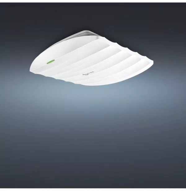 TP-Link EAP110 WiFi 4 300 Mbit/s Blanc Connexion Ethernet, supportant l'alimentation via ce port (PoE) (EAP110 V4)