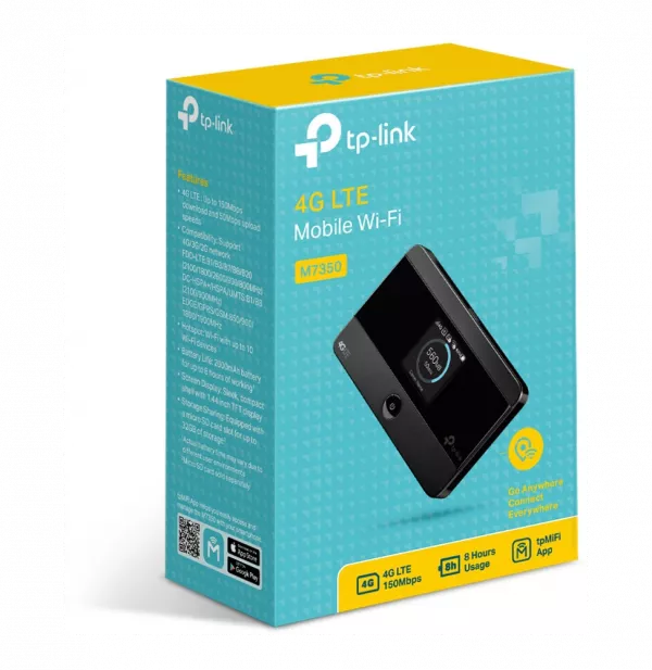 TP-Link Modem 150Mbps 4G LTE-Advanced Mobile Wi-Fi (M7350)