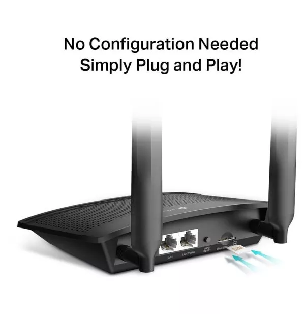 TP-Link Modem / Routeur 4G LTE WiFi N 300 Mbps (TL-MR100)