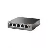 TP-Link TL-SF1005P Non-géré Fast Ethernet (10/100) Connexion Ethernet, supportant l'alimentation via ce port (PoE) Noir