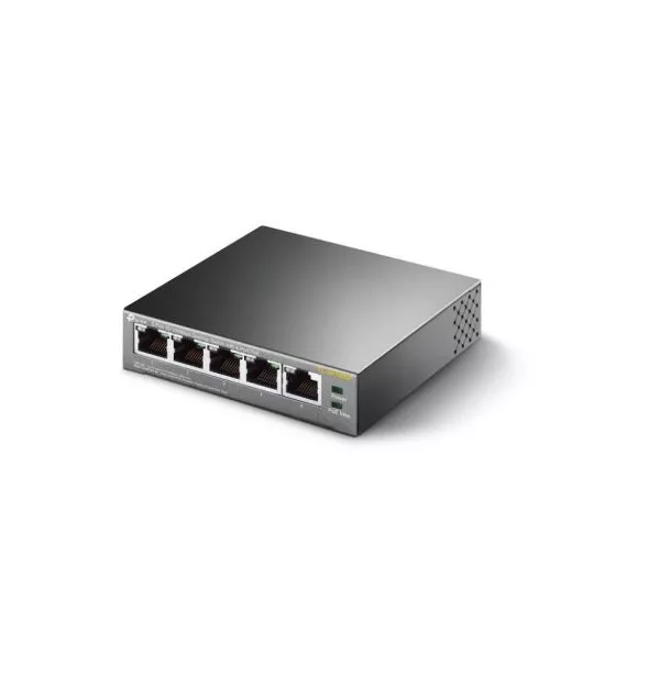 TP-Link TL-SF1005P Non-géré Fast Ethernet (10/100) Connexion Ethernet, supportant l'alimentation via ce port (PoE) Noir