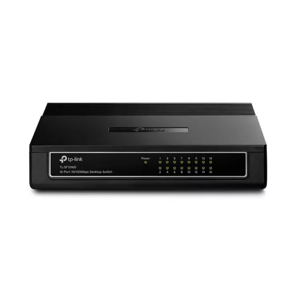 TP-Link TL-SF1016D Non-géré Fast Ethernet (10/100) Blanc (TL-SF1016D V7)