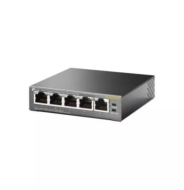 tp-link-tl-sg1005p-non-gere-gigabit-ethernet-10-100-1000-connexion-ethernet-supportant-l-alimentation-via-ce-port-poe-noir-2 TP-Link TL-SG1005P Non-géré Gigabit Ethernet (10/100/1000) Connexion Ethernet, supportant l'alimentation via ce port (PoE) Noir