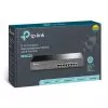 TP-Link TL-SG1008MP Non-géré Gigabit Ethernet (10/100/1000) Connexion Ethernet, supportant l'alimentation via ce port (PoE) 1U