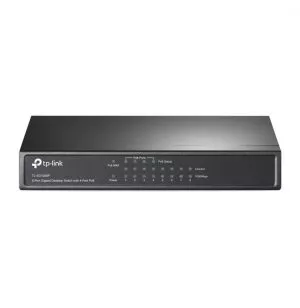 TP-Link TL-SG1008P Gigabit Ethernet (10/100/1000) Connexion Ethernet, supportant l'alimentation via ce port (PoE) Gris