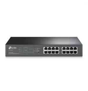 TP-Link TL-SG1016PE Géré L2 Gigabit Ethernet (10/100/1000) Connexion Ethernet, supportant l'alimentation via ce port (PoE) 1U