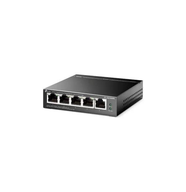 tp-link-tl-sg105pe-commutateur-reseau-gere-l2-gigabit-ethernet-10-100-1000-connexion-ethernet-supportant-l-alimentation-via-1 TP-Link TL-SG105PE commutateur réseau Géré L2 Gigabit Ethernet (10/100/1000) Connexion Ethernet, supportant l'alimentation via