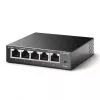 TP-Link TL-SG105S Non-géré Gigabit Ethernet (10/100/1000) Noir (TL-SG105S V2)