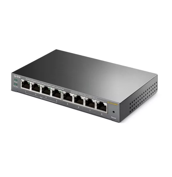 tp-link-tl-sg108pe-gere-l2-gigabit-ethernet-10-100-1000-connexion-ethernet-supportant-l-alimentation-via-ce-port-poe-noir-3 TP-Link TL-SG108PE Géré L2 Gigabit Ethernet (10/100/1000) Connexion Ethernet, supportant l'alimentation via ce port (PoE) Noir